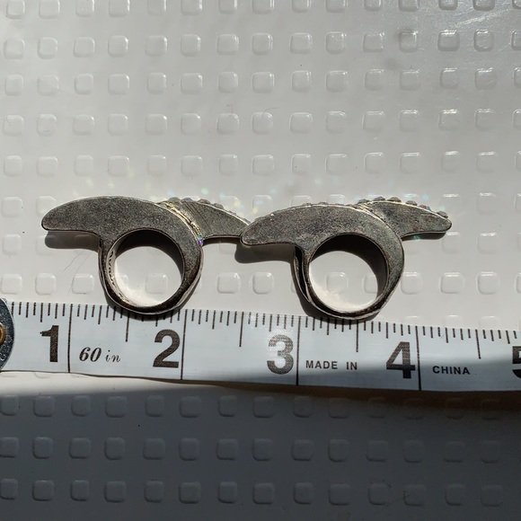 Avant Garde Swarovski crystal ring size 6 - Picture 5 of 6